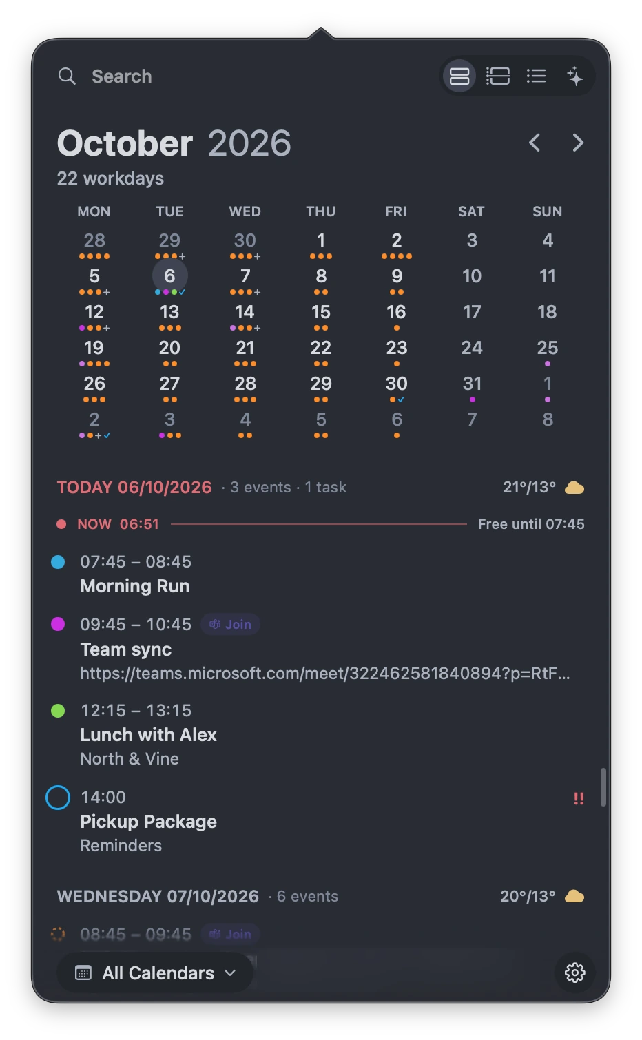 DayEdge in One Dark Pro